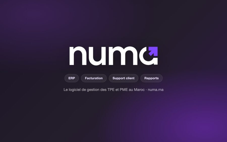Numa, le logiciel de gestion des TPE et PME au Maroc